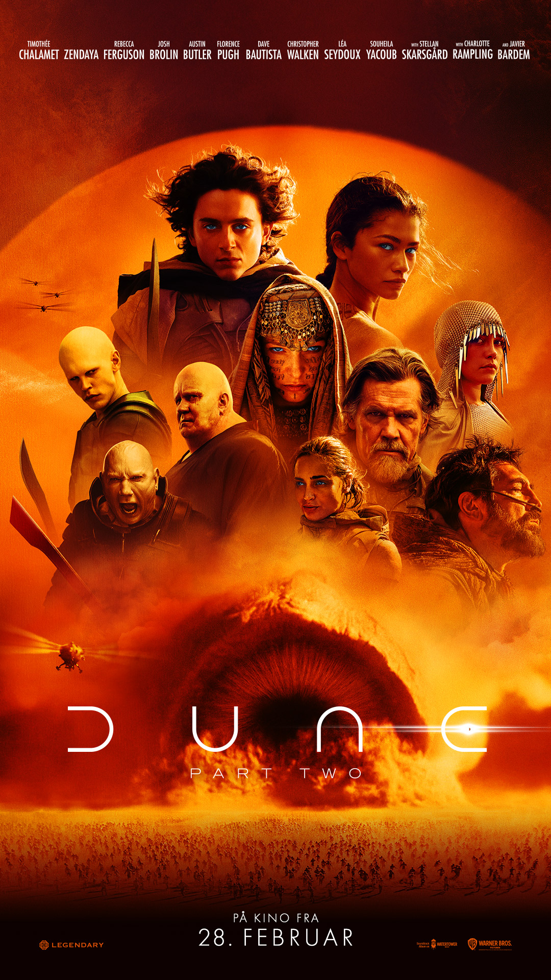 Kinoplakat for Dune: Part Two