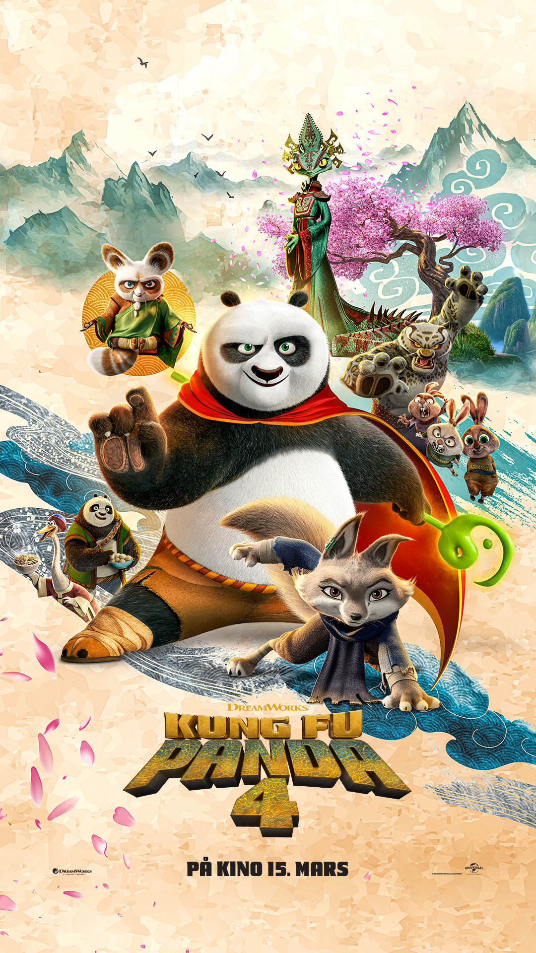Kinoplakat for Kung Fu Panda 4