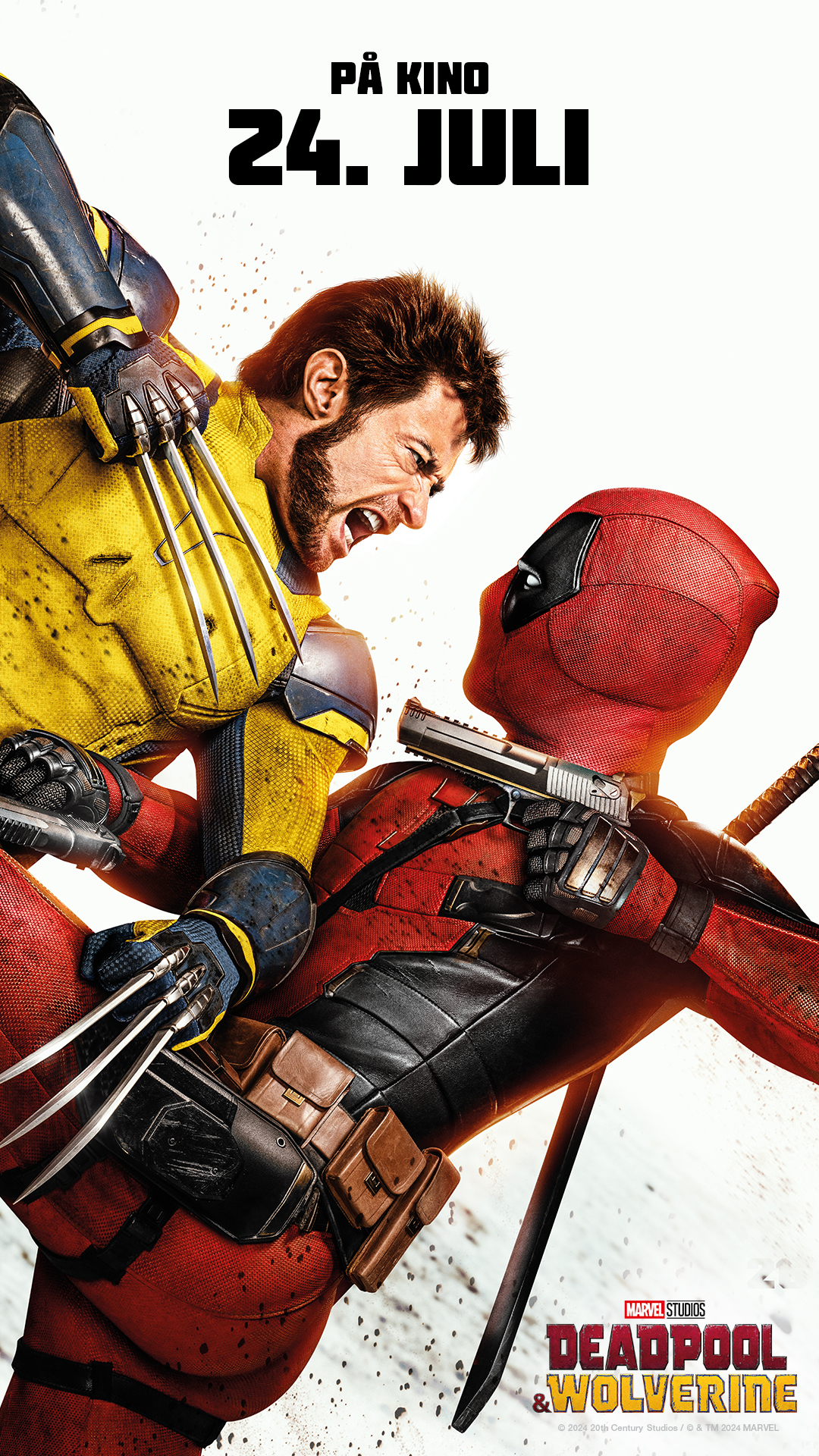 Kinoplakat for Deadpool & Wolverine