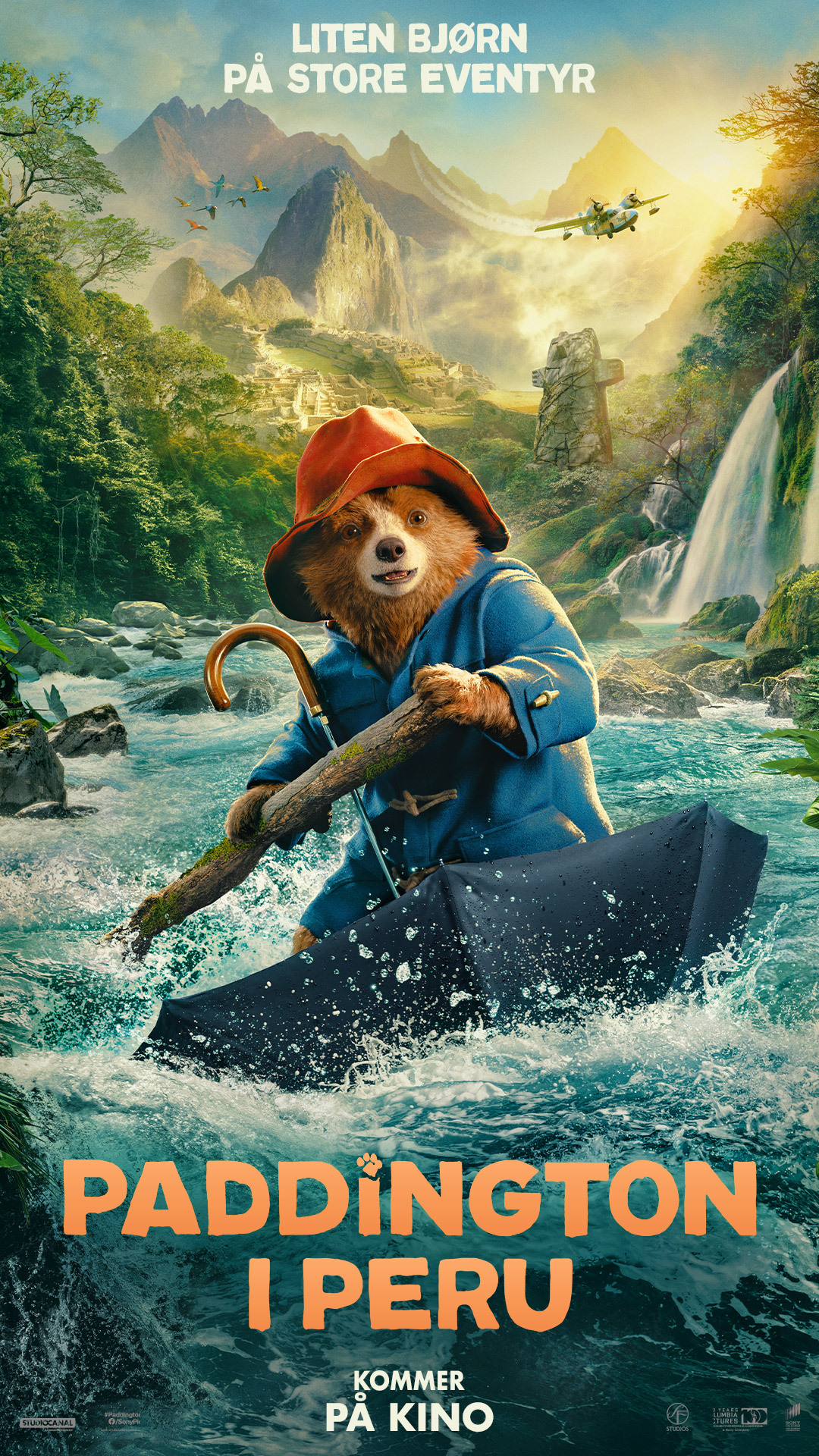 Kinoplakat for Paddington i Peru (2D, Original tale, Norsk tekst)