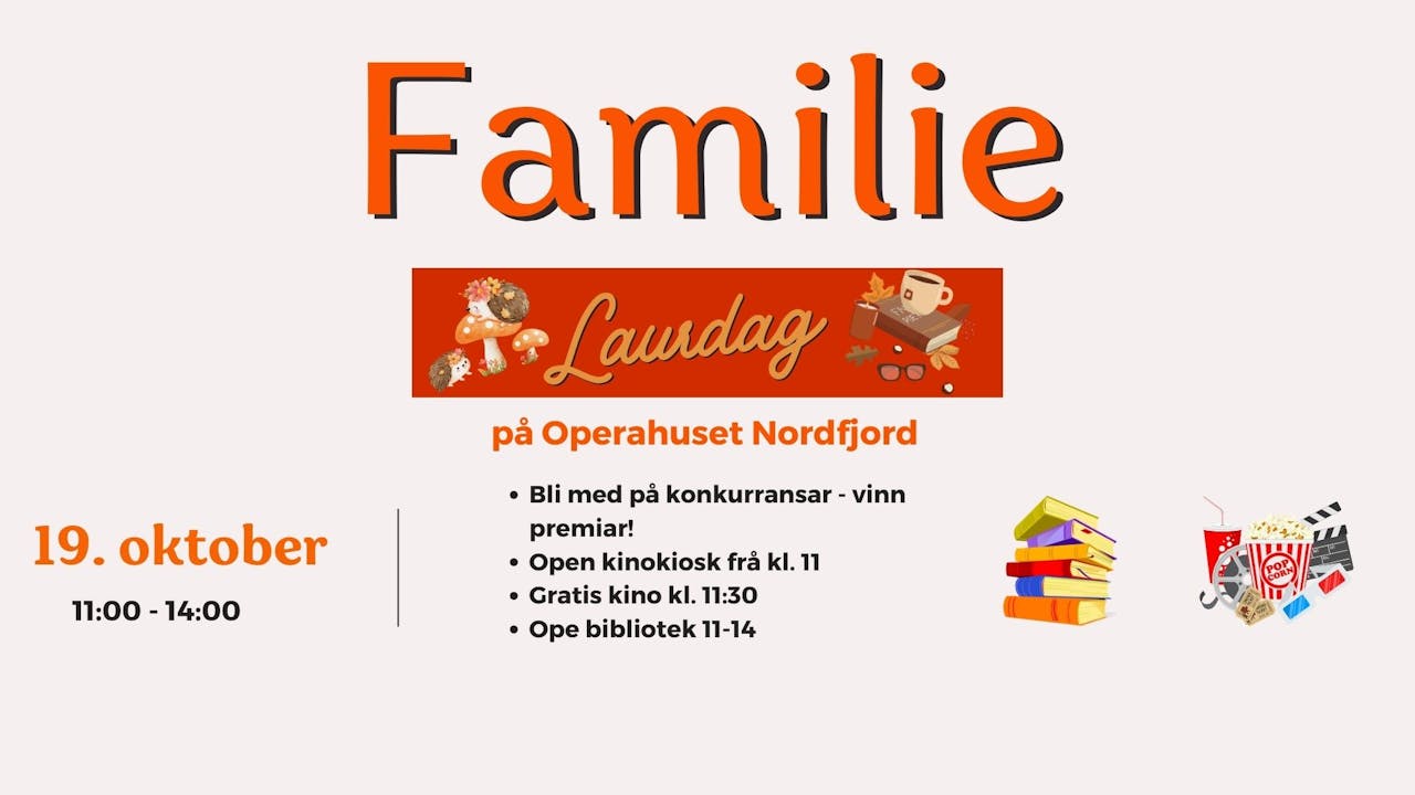 Plakat for Familielaurdag