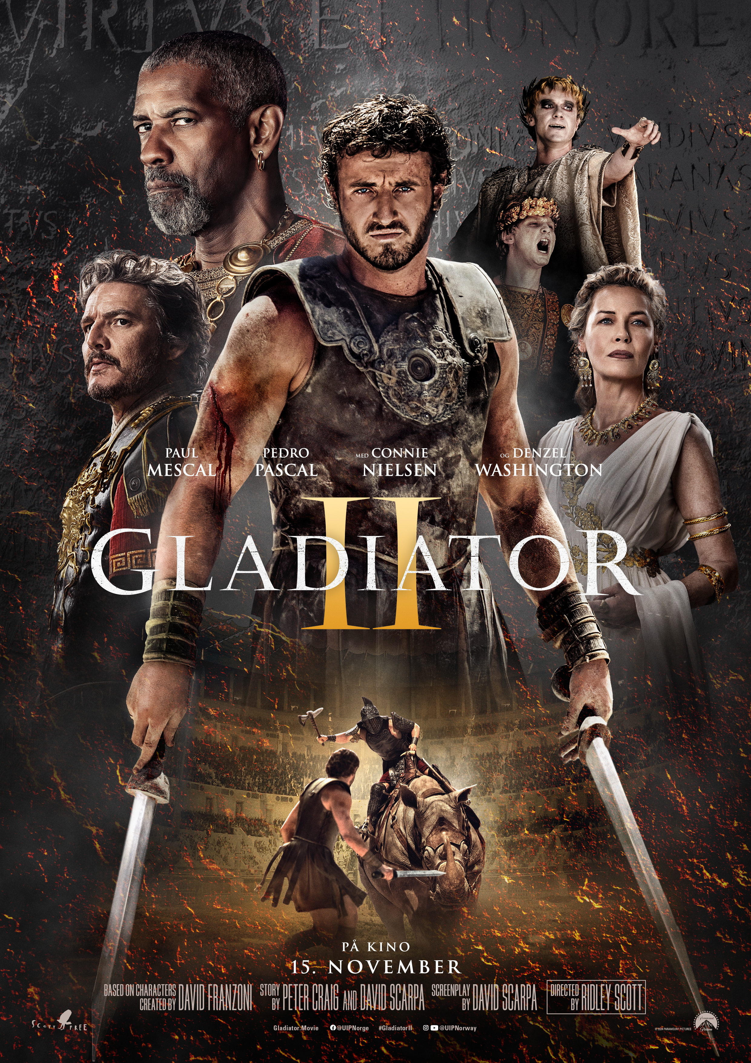 Kinoplakat for Gladiator 2