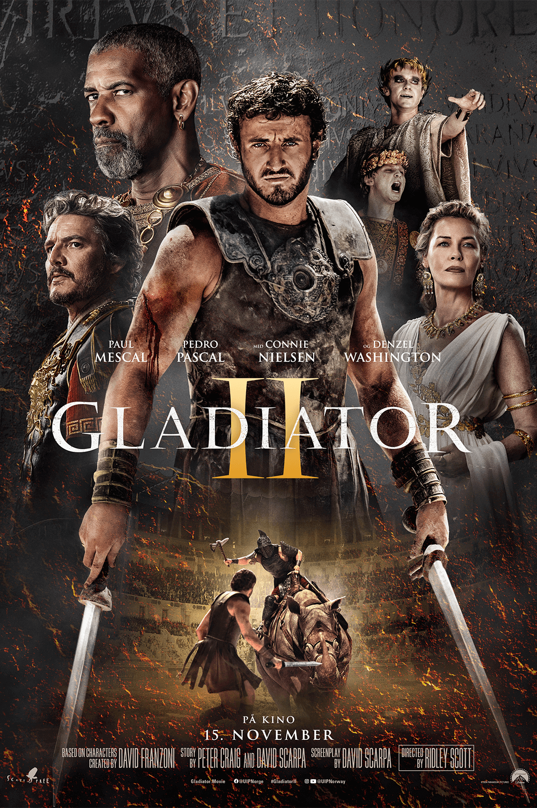 Kinoplakat for Gladiator 2