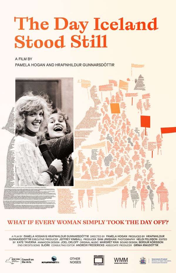 Kinoplakat for En dag uten kvinner