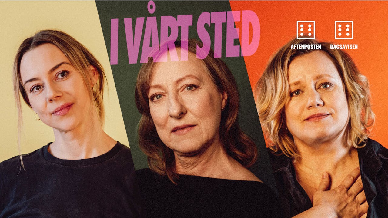 Plakat for Riksteatret: I vårt sted