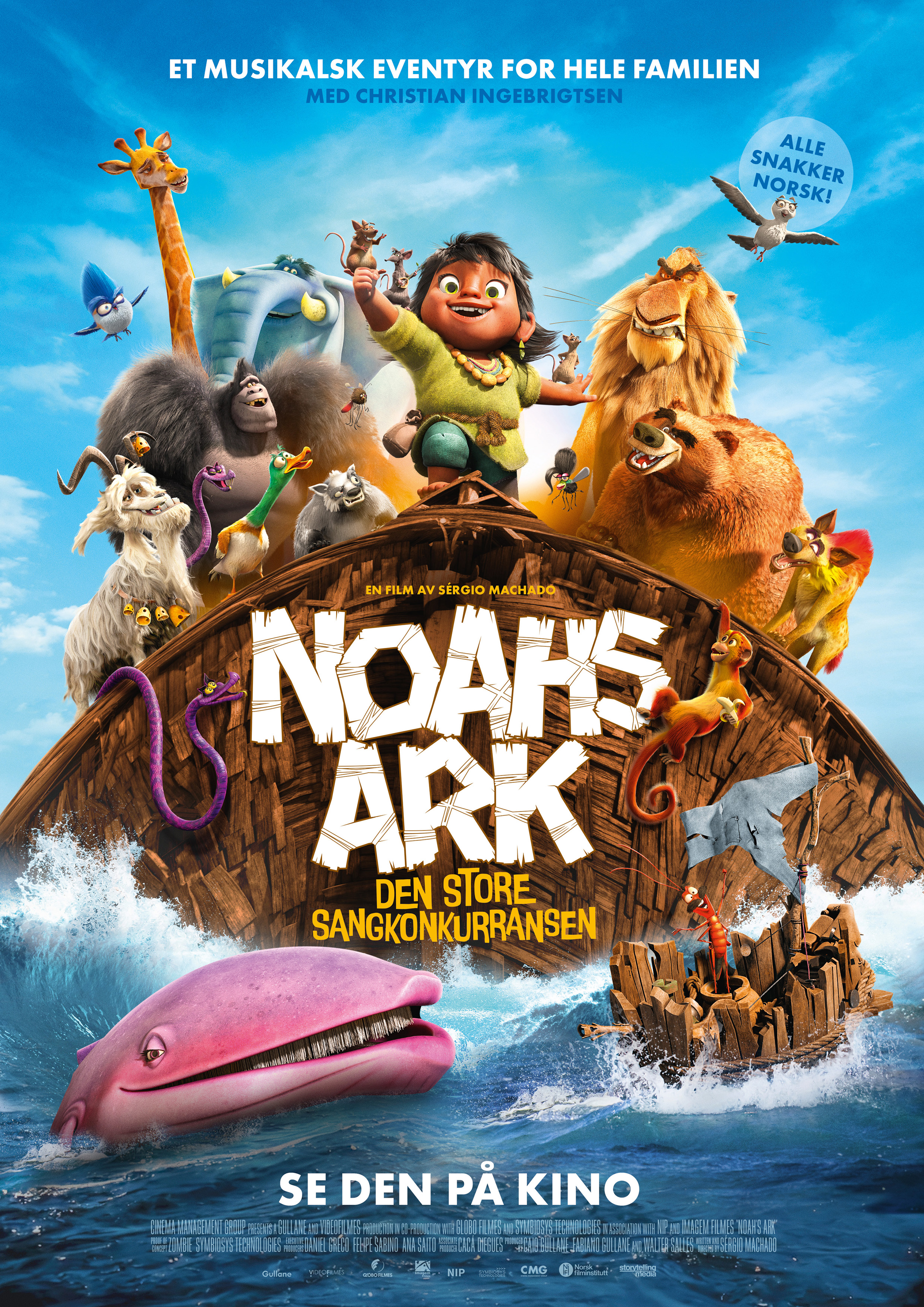 Kinoplakat for Noahs ark (2D, Norsk tale, Norsk tekst)