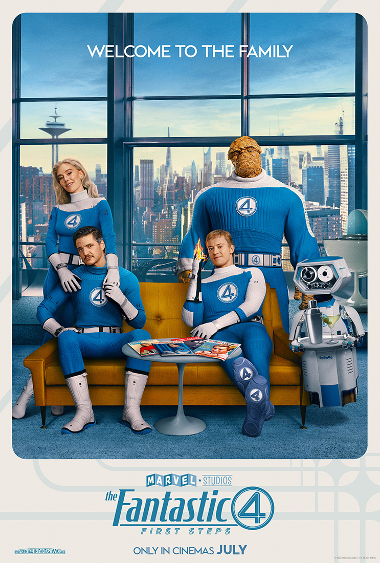 Kinoplakat for Fantastic 4: First Steps