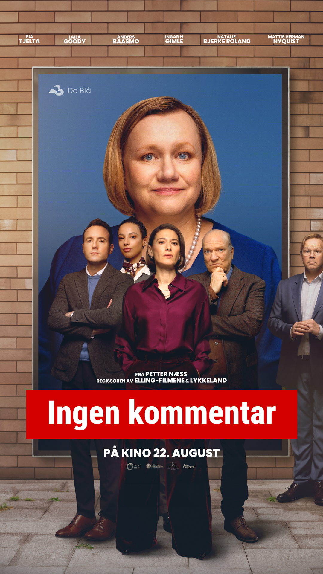 Kinoplakat for Ingen kommentar