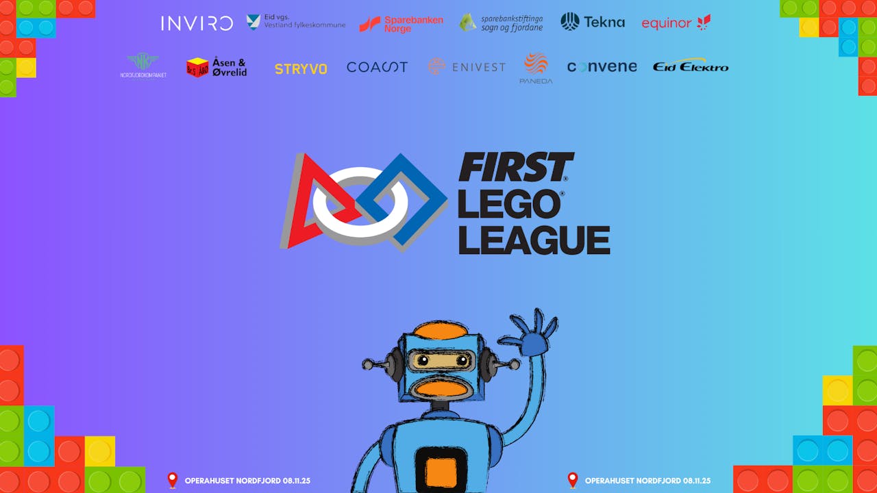 Plakat for First Lego Leauge 2025