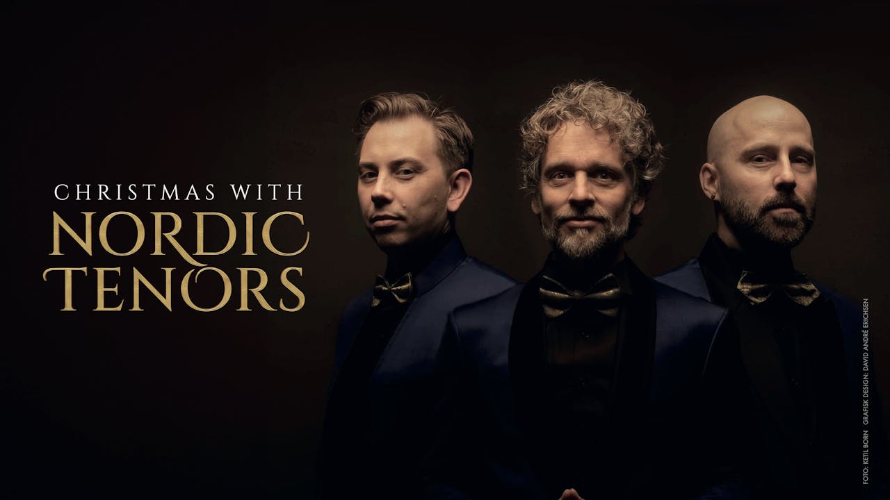 Plakat for Christmas with Nordic Tenors