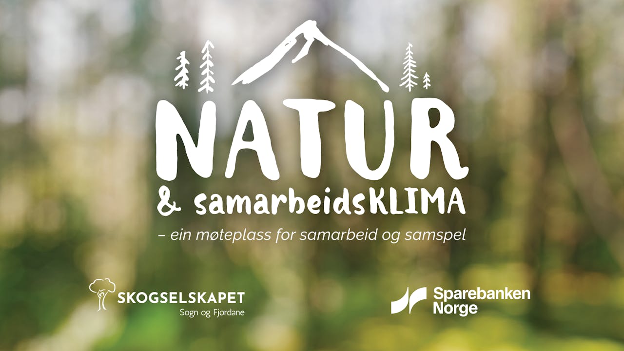 Plakat for NATUR OG samarbeidsKLIMA