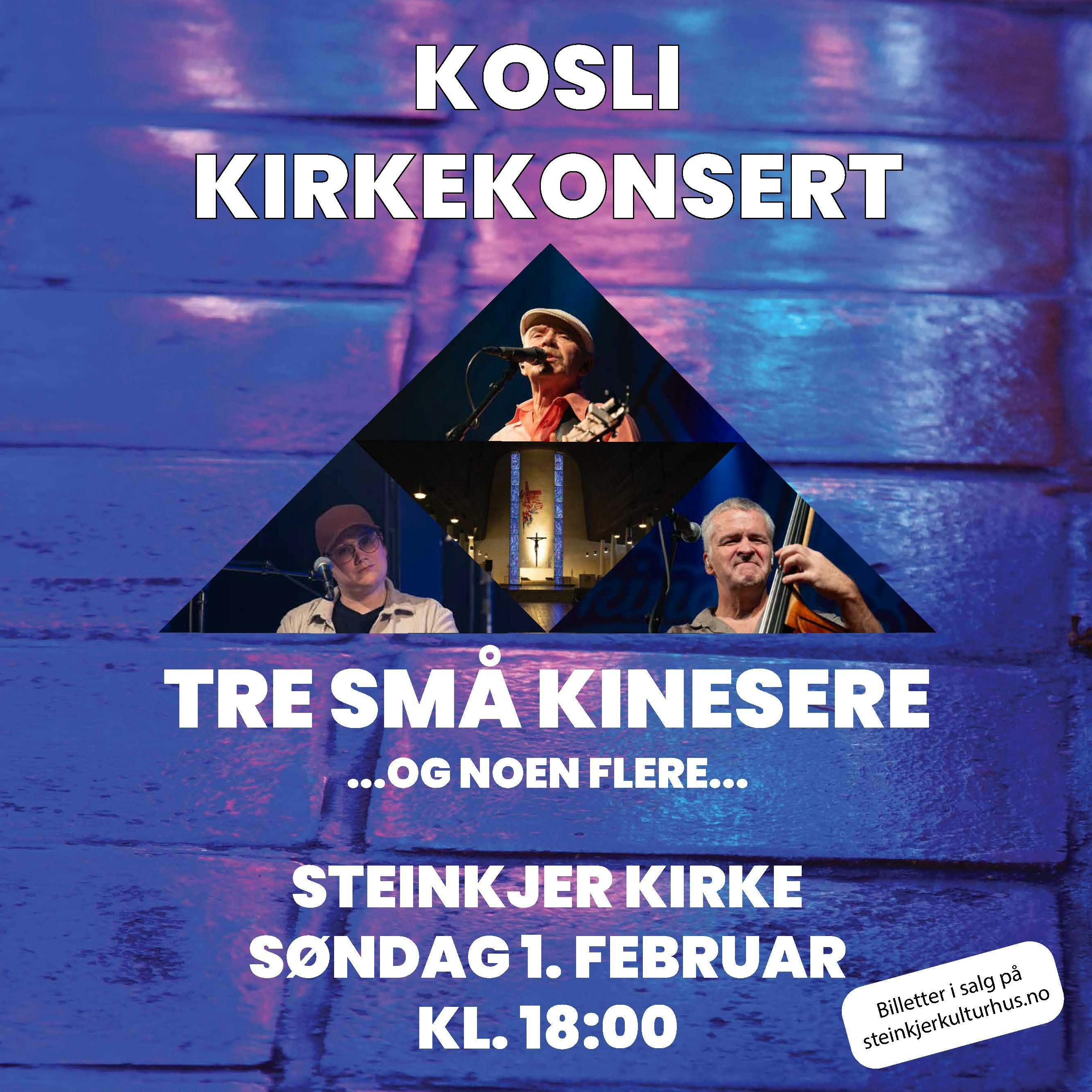 Kosli Kirkekonsert: Tre små kinesere