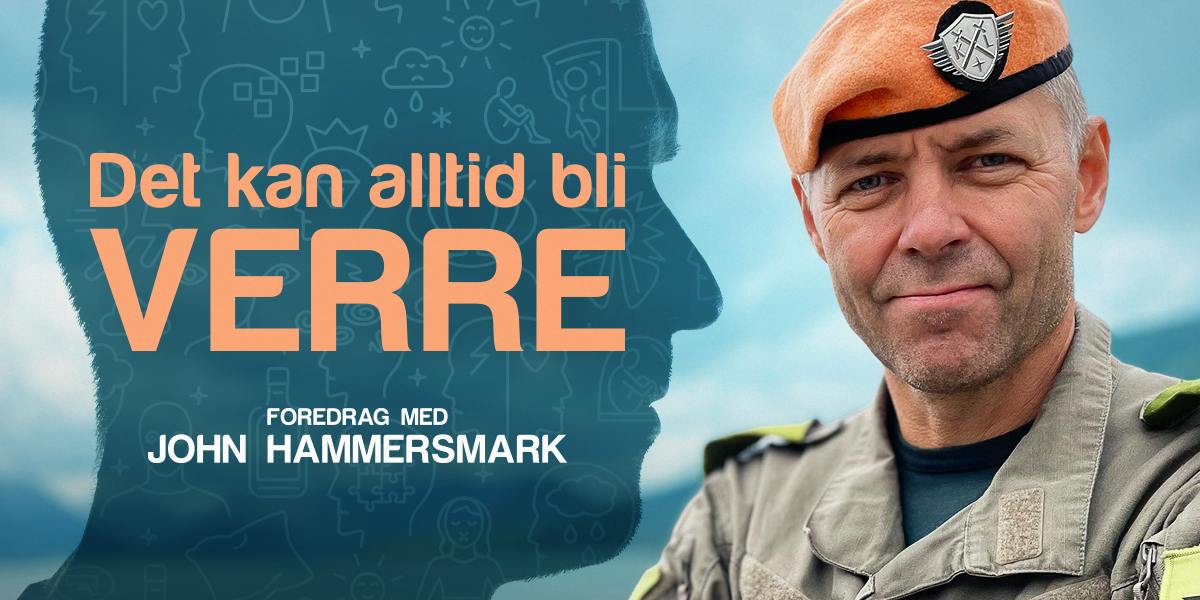 Det kan alltid bli verre – foredrag med John Hammersmark