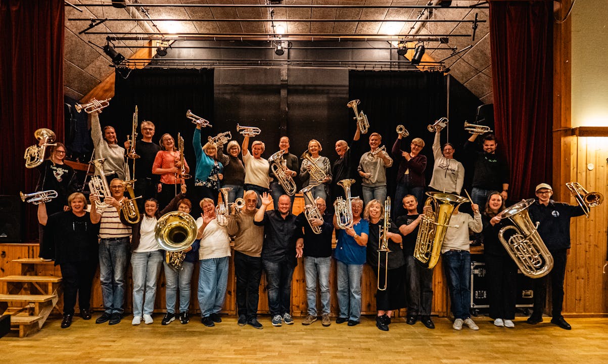 Plakat for Opa NM-generalprøve Kjølsdalen musikklag