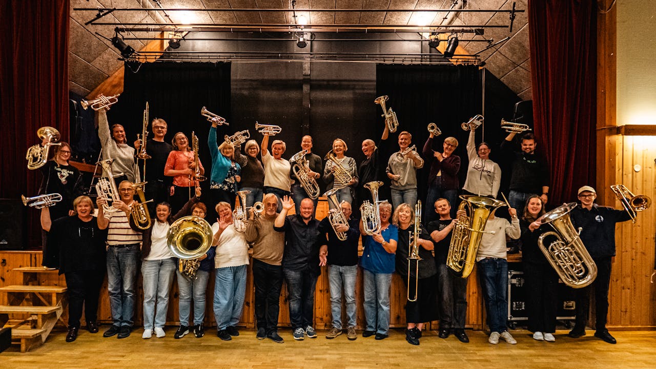 Plakat for Opa NM-generalprøve Kjølsdalen musikklag