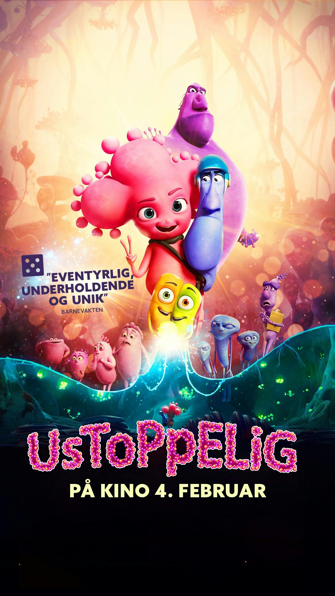 Kinoplakat for Ustoppelig