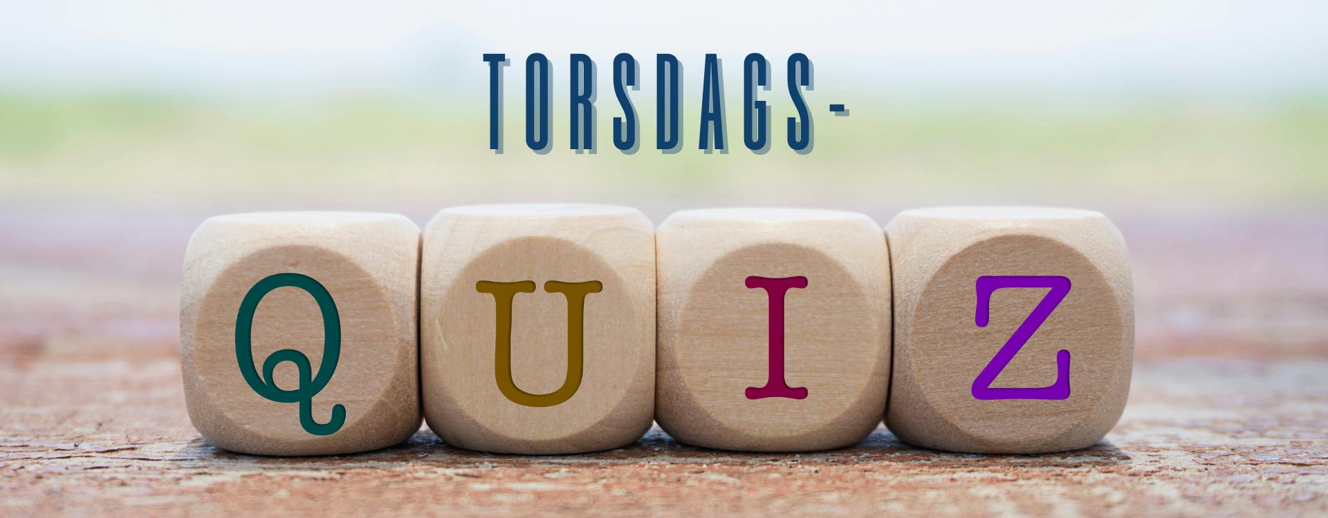 Plakat for TorsdagsQuiz