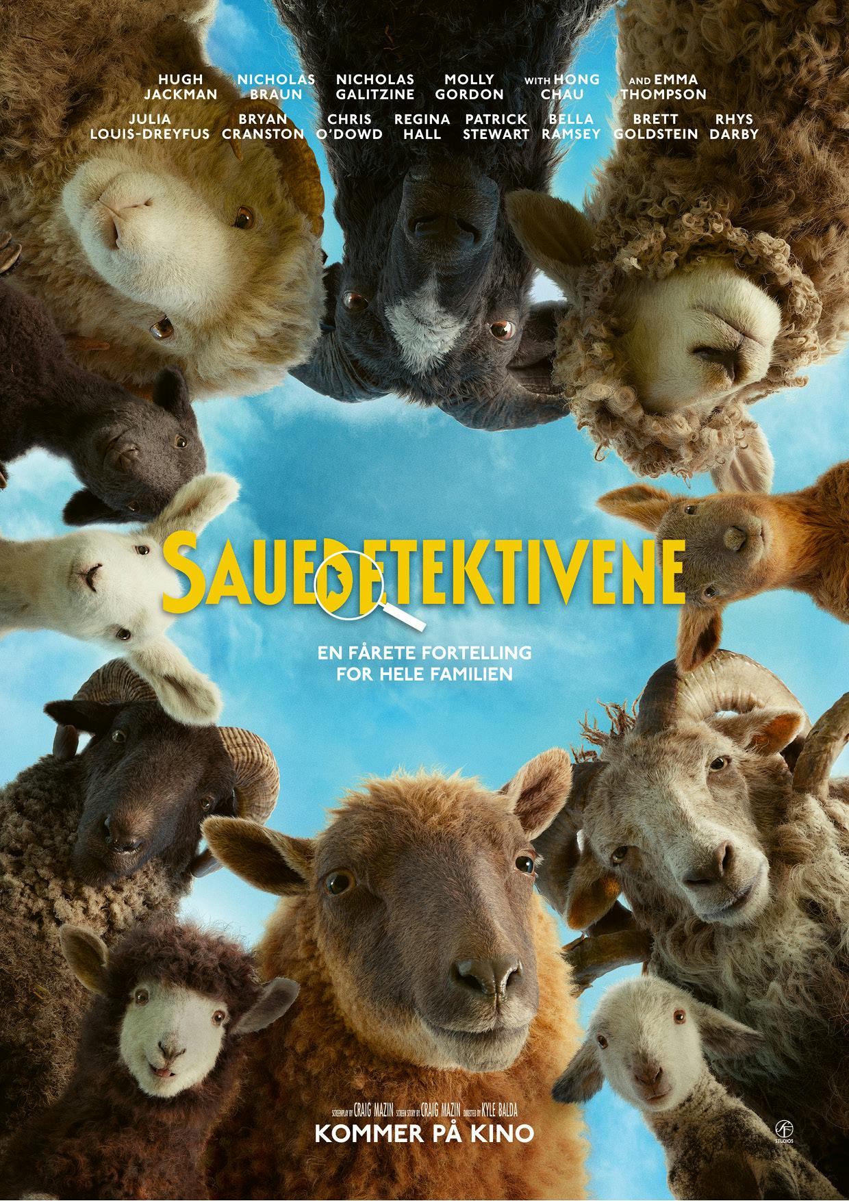 Kinoplakat for Sauedetektivene