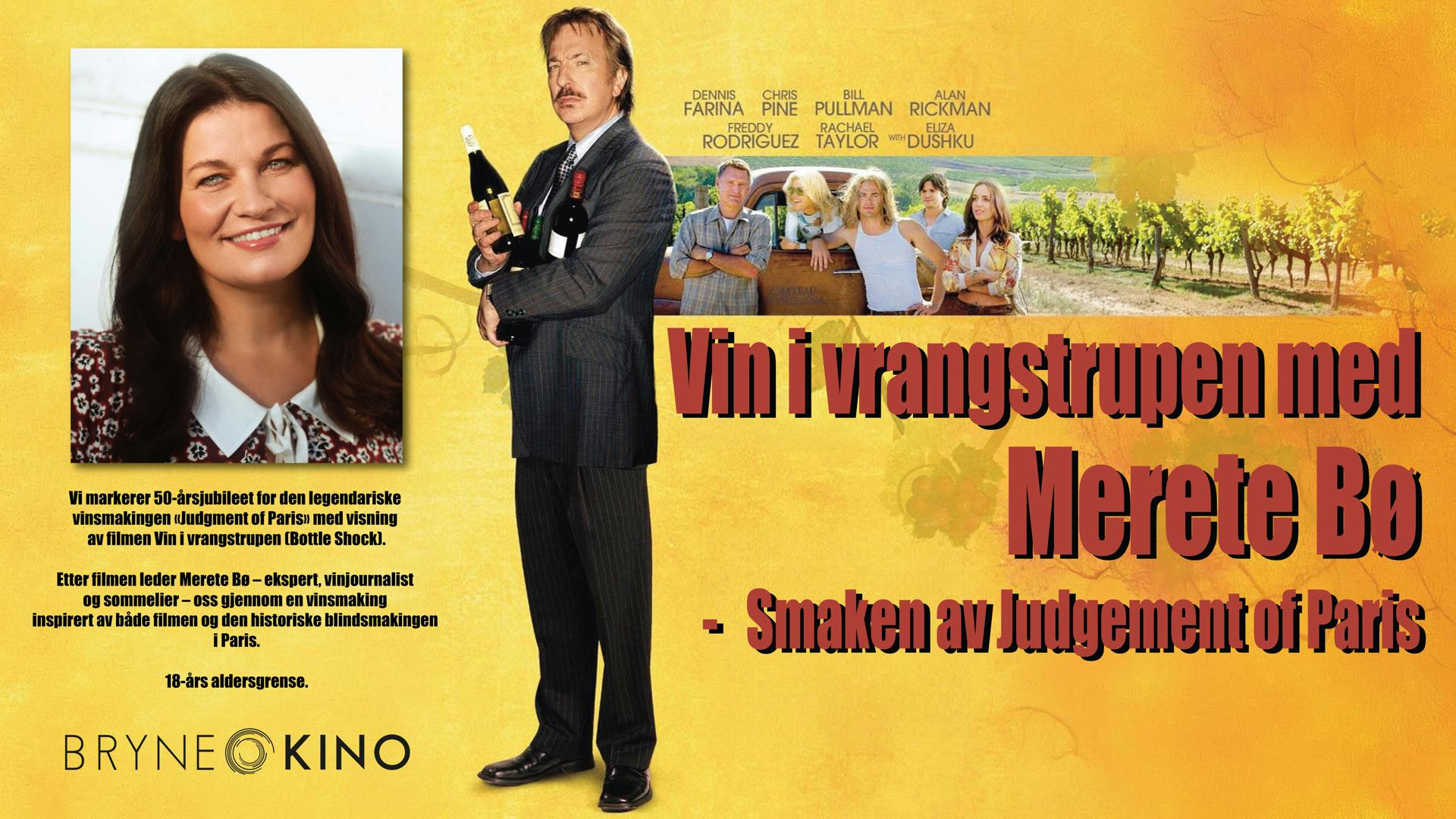 Smaken av Judgement of Paris – Vin i vrangstrupen med Merete Bø