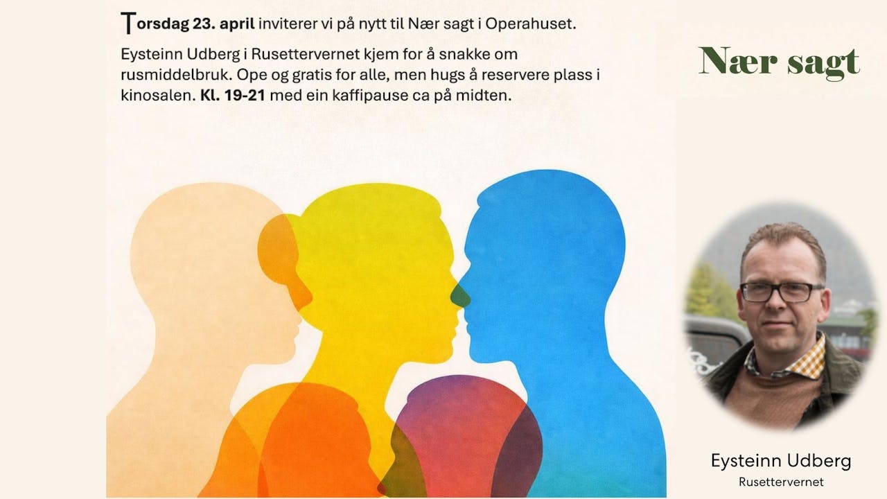 Plakat for Nær Sagt #3