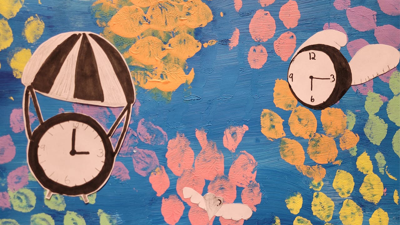 Plakat for Sommarshow Stad Kulturskule: ZEITGEIST