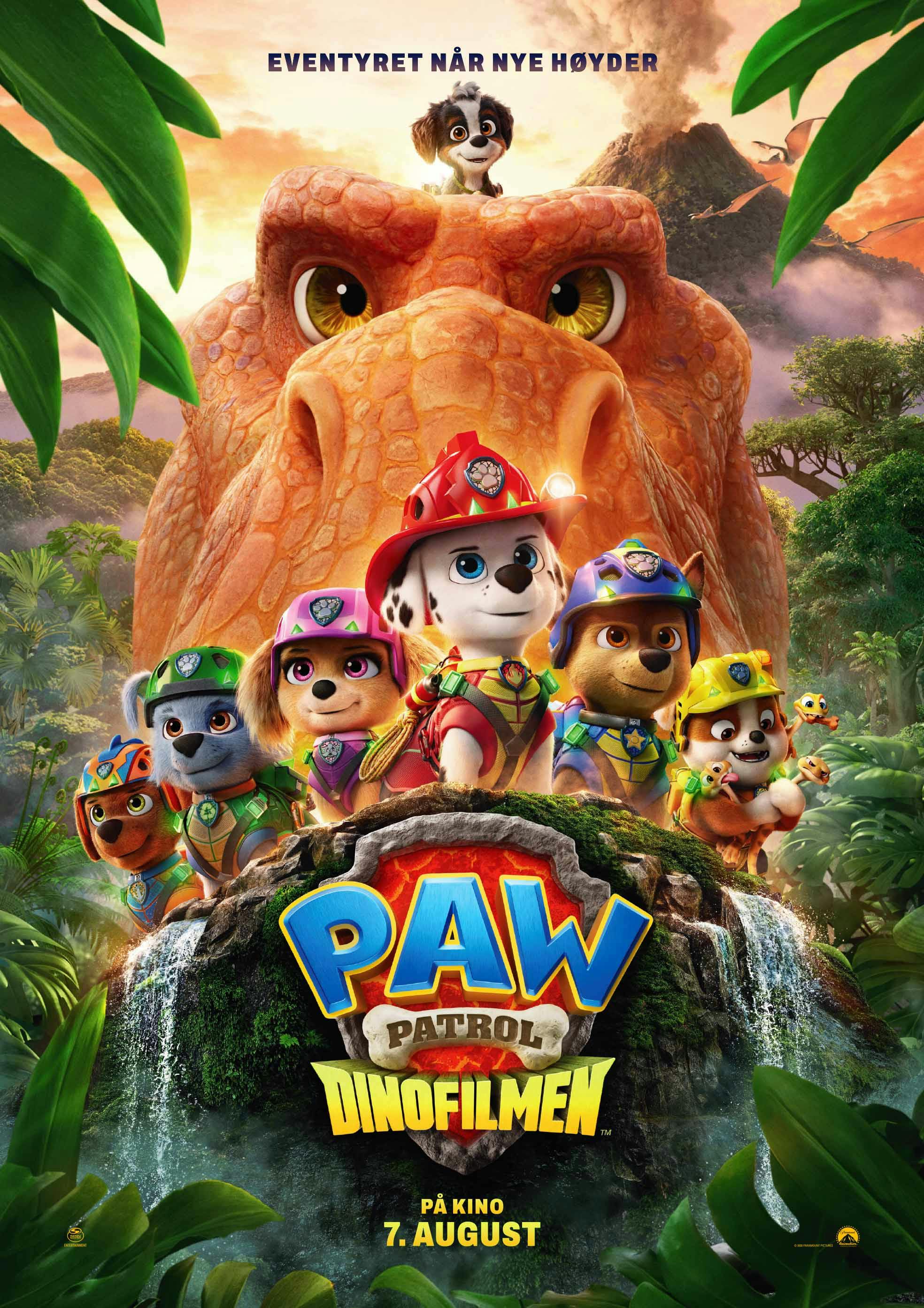 Kinoplakat for Paw Patrol: Dinofilmen