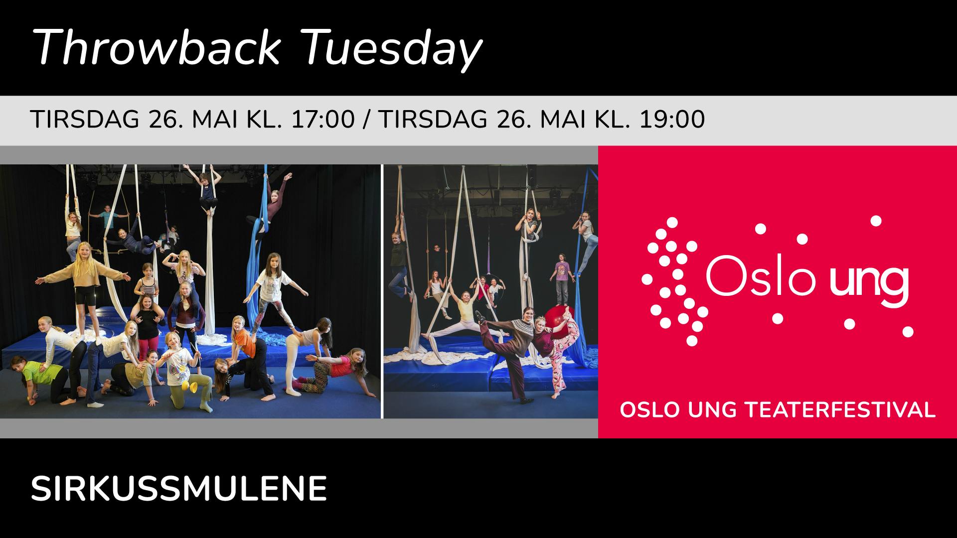 Bilde for arrangement Sirkussmulene