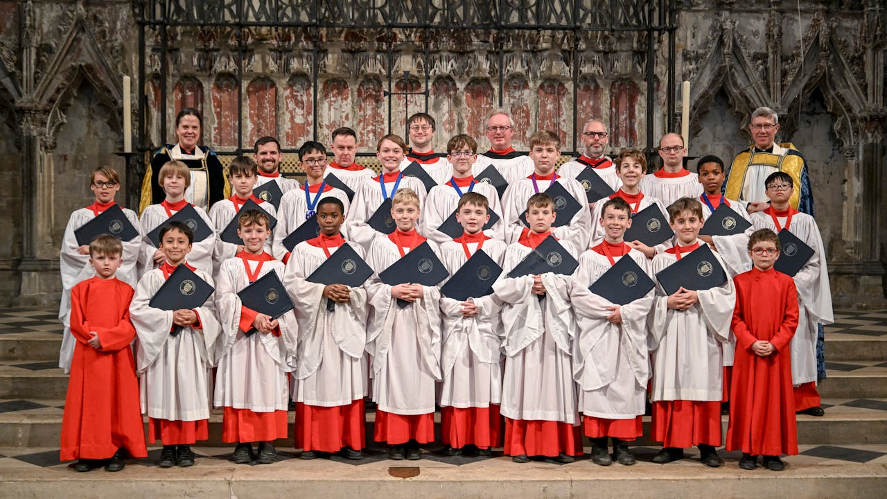 Plakat for Ely Cathedral Choir i Selje Kyrkje