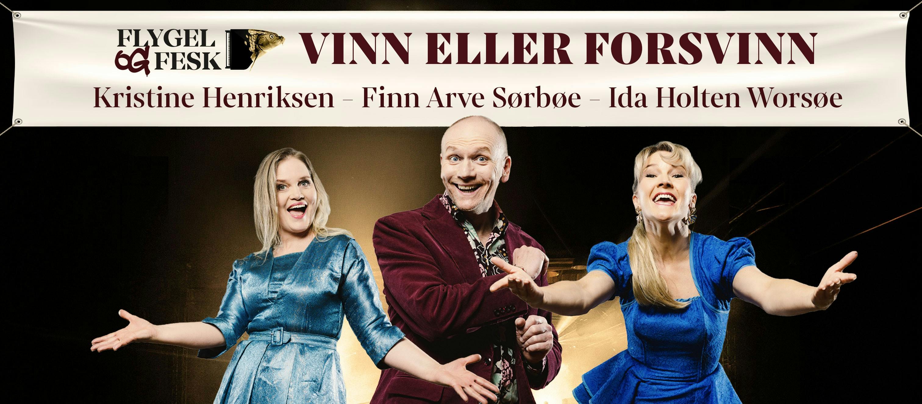 Flygel og Fesk – Vinn eller Forsvinn