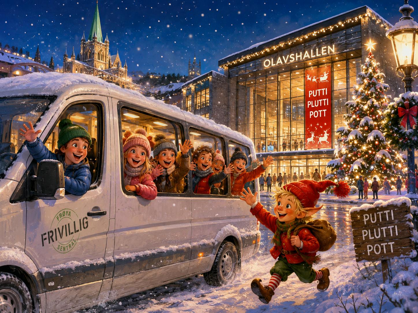Kulturbuss til Putti Plutti Pott i Olavshallen