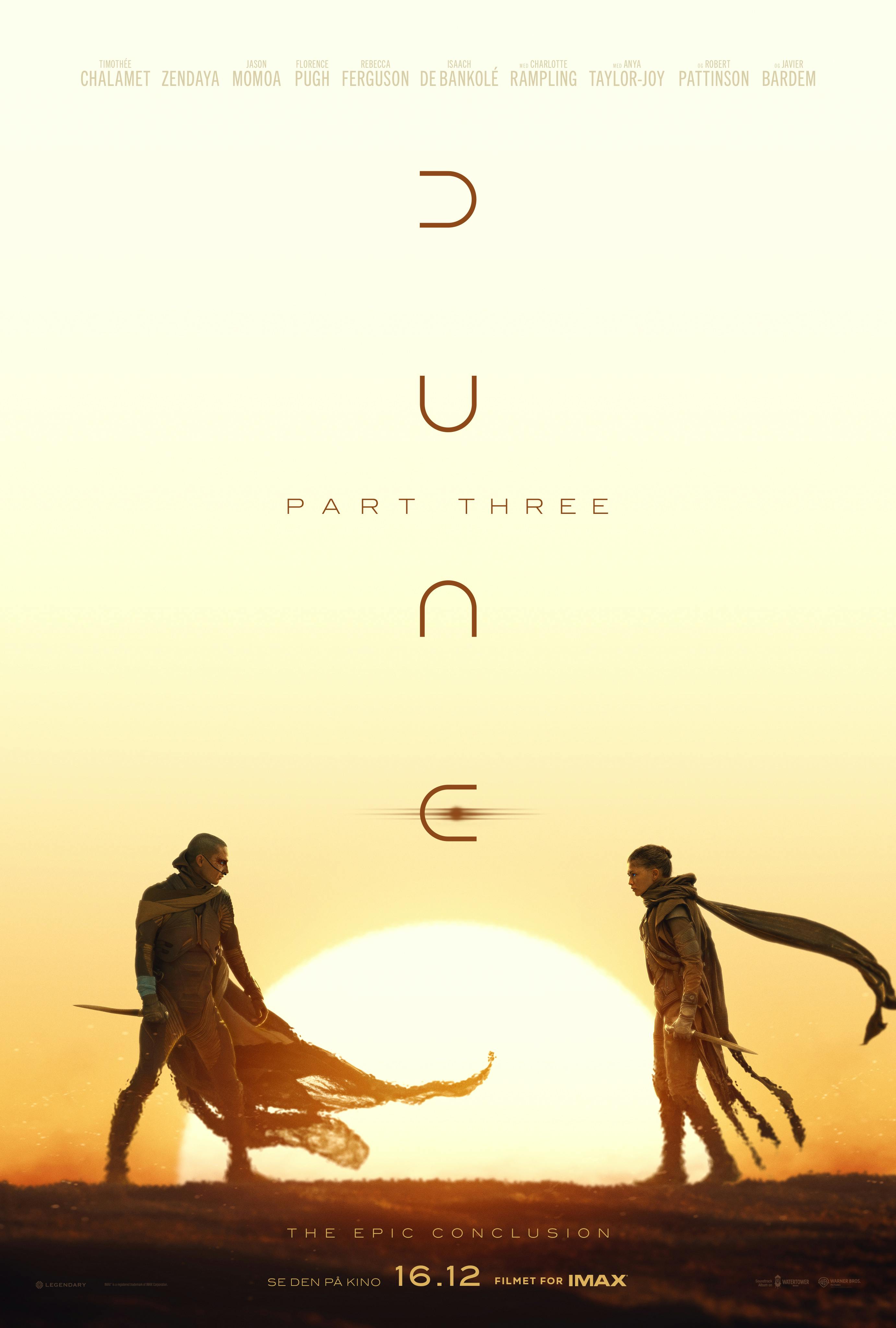 Kinoplakat for Dune: Part Three