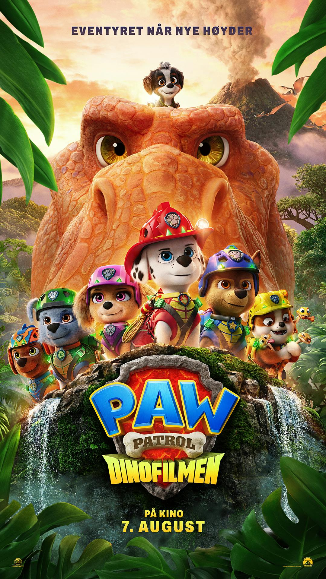 Kinoplakat for Paw Patrol: Dinofilmen