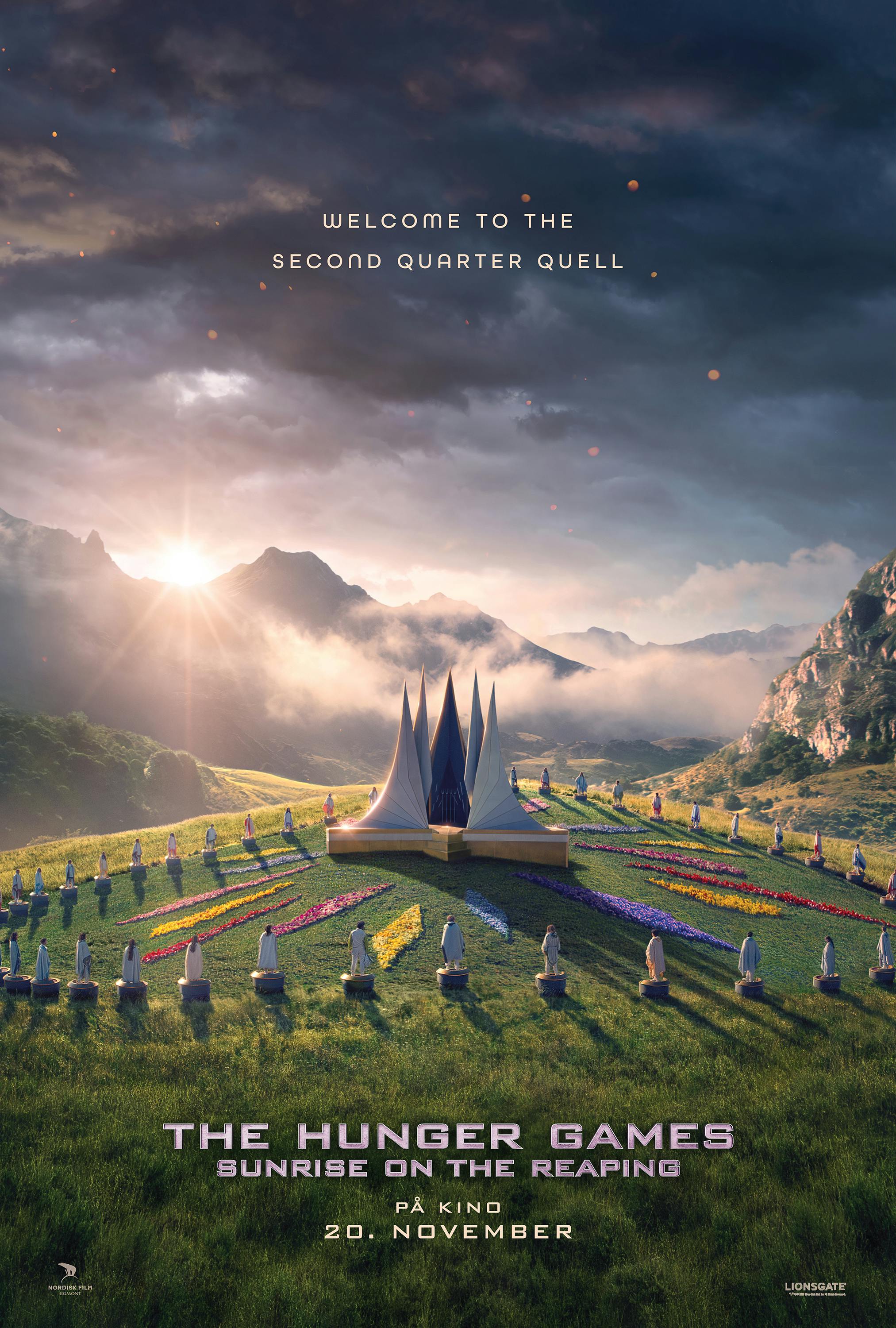 Kinoplakat for The Hunger Games: Sunrise on the Reaping
