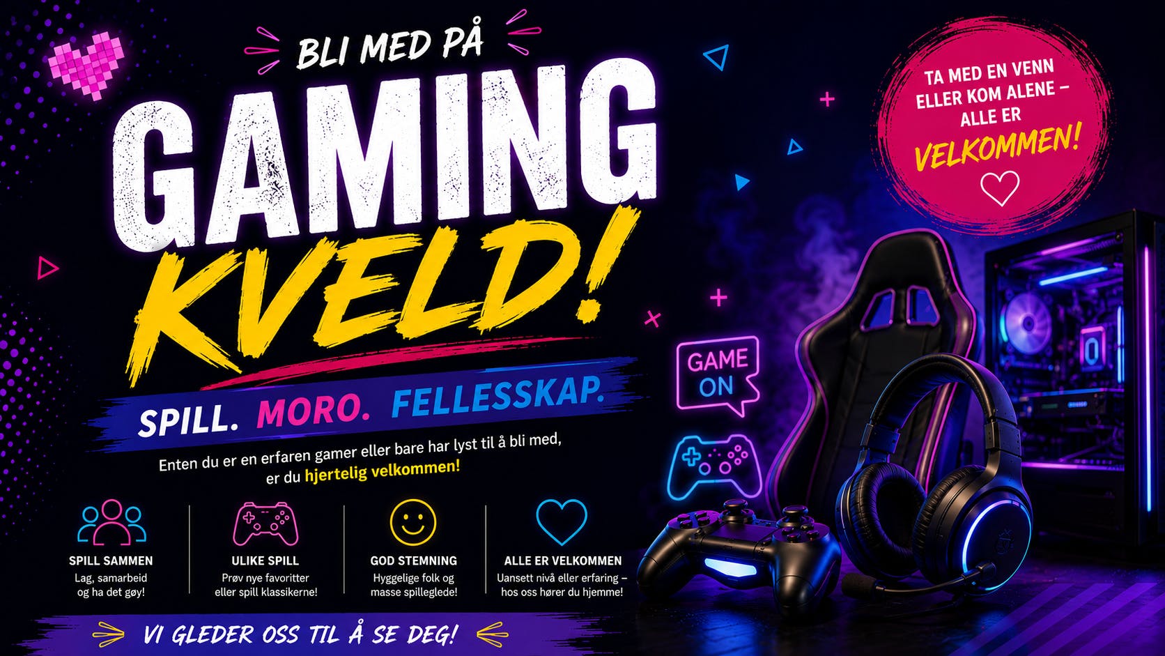 Gaming tilbud - Frøya UNG 13-18 år