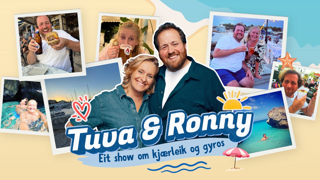 Plakat for Tuva & Ronny - Eit show om kjærleik og gyros