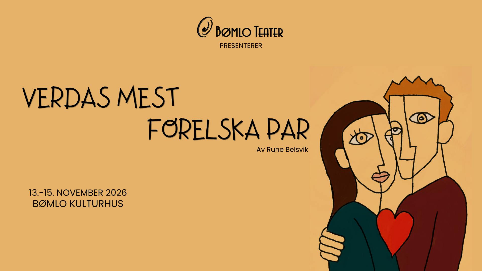 Plakat for Premiere: Verdas mest forelska par