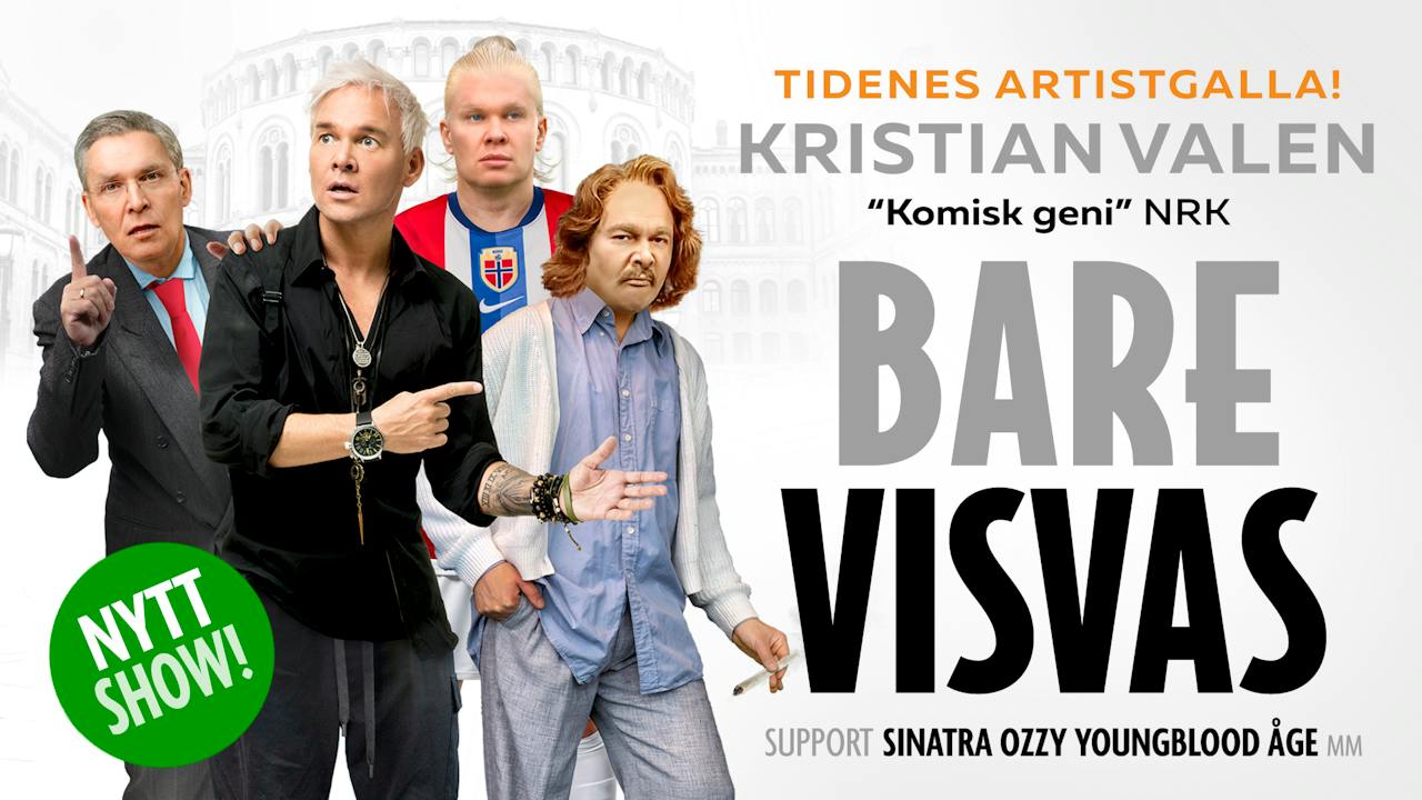 Plakat for Kristian Valen - Visvas