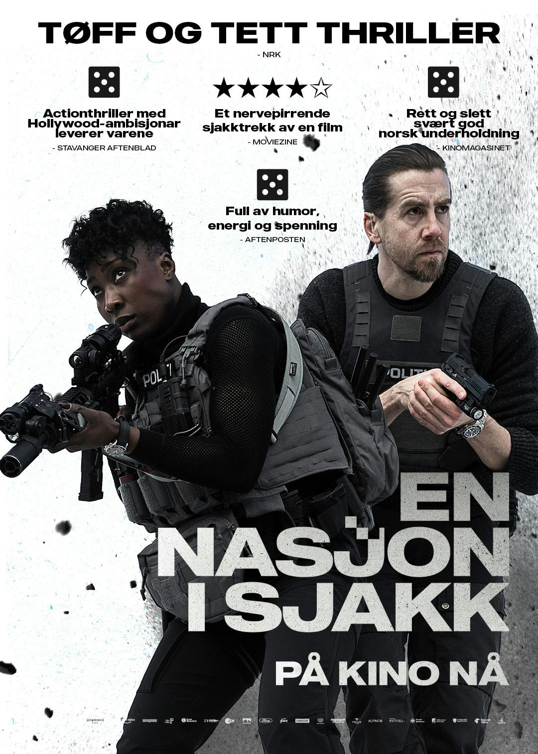 Kinoplakat for En nasjon i sjakk