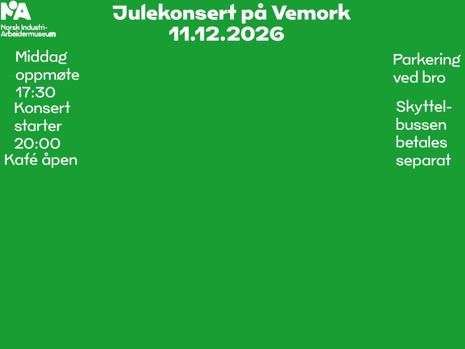 Julekonsert Herborg Kråkevik + VIP Middag