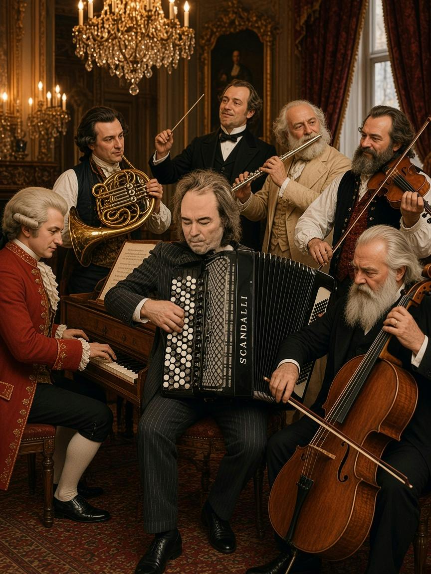 Lofotconcertino: Klassisk vri med distriktsmusikerne