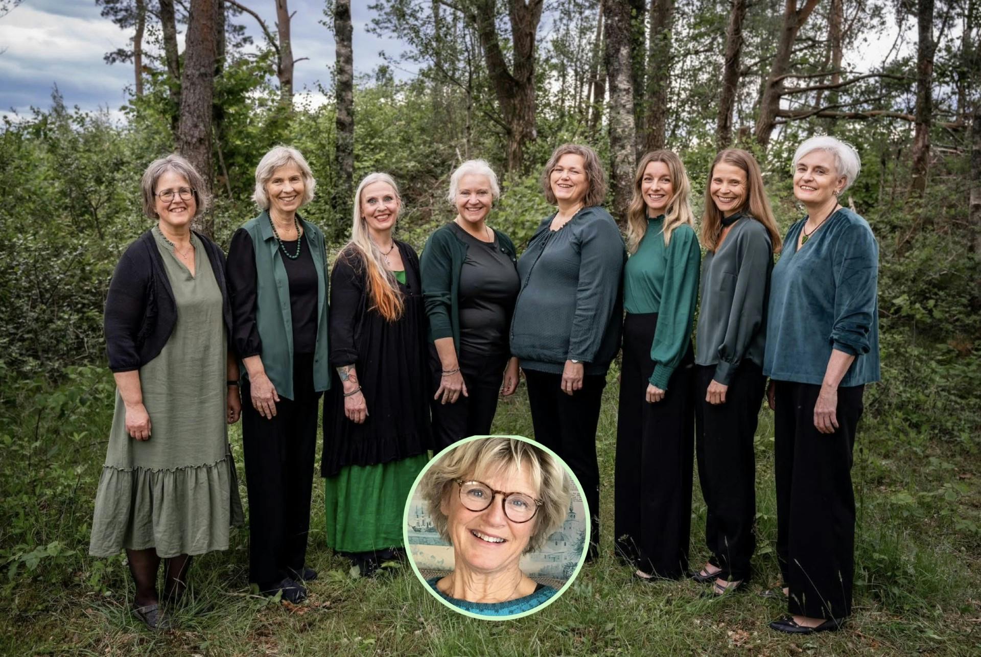 Plakat for mMokkat: "Skapande kvinner i vest"