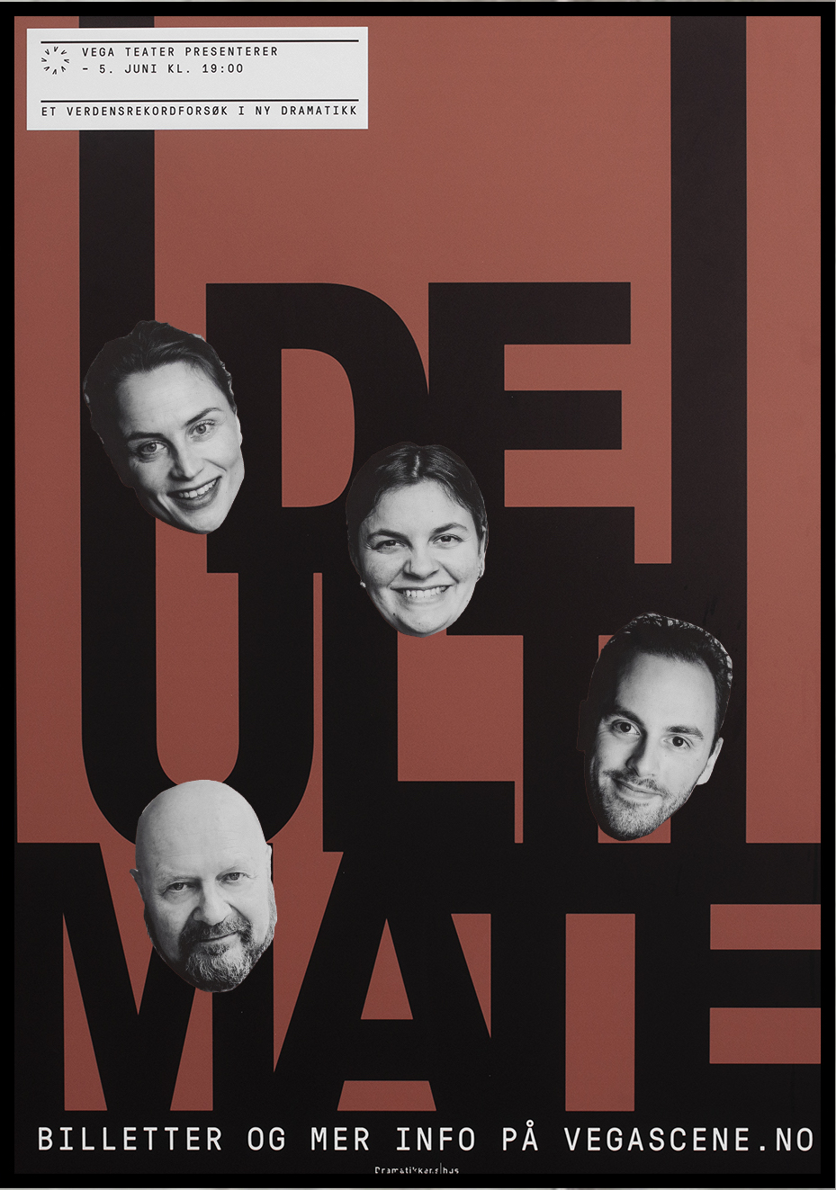 Bilde for arrangement De Ultimate I Norsk Dramatikkfestival 2025
